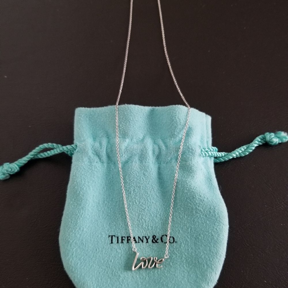 Tiffany & Co. 'love' Necklace - Picture 3 of 5